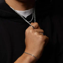 Königsarmband für Herren aus 925er Silber, 2,0 mm KA0020-RH