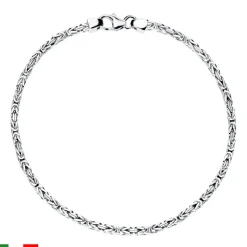 Königsarmband für Herren aus 925er Silber, 2,0 mm KA0020-RH