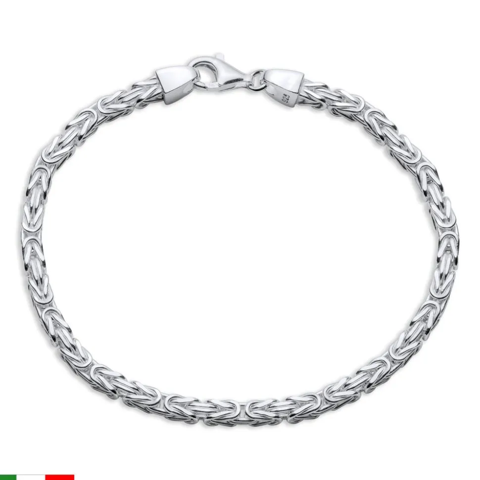 Königsarmband für Herren aus 925er Silber, 3,2 mm KA0032-F