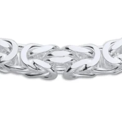 Königsarmband für Herren aus Sterlingsilber, 9 mm KA0090-F