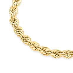 Kordelarmband aus 14 Karat Gold in 5,4 mm Stärke BIN1152-14KGSL
