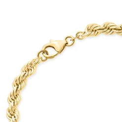 Kordelarmband aus 14 Karat Gold in 5,4 mm Stärke BIN1152-14KGSL