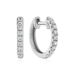 Lab Diamant Ohrringe für Damen aus Weißgold oder Platin BDE0043LG-WSL