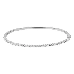 Lab grown Diamantarmreif aus Weißgold oder Platin BDB0023LG-WSL