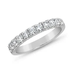 Lab-grown Diamantring aus Weißgold oder Platin BDR0047LG-WSL