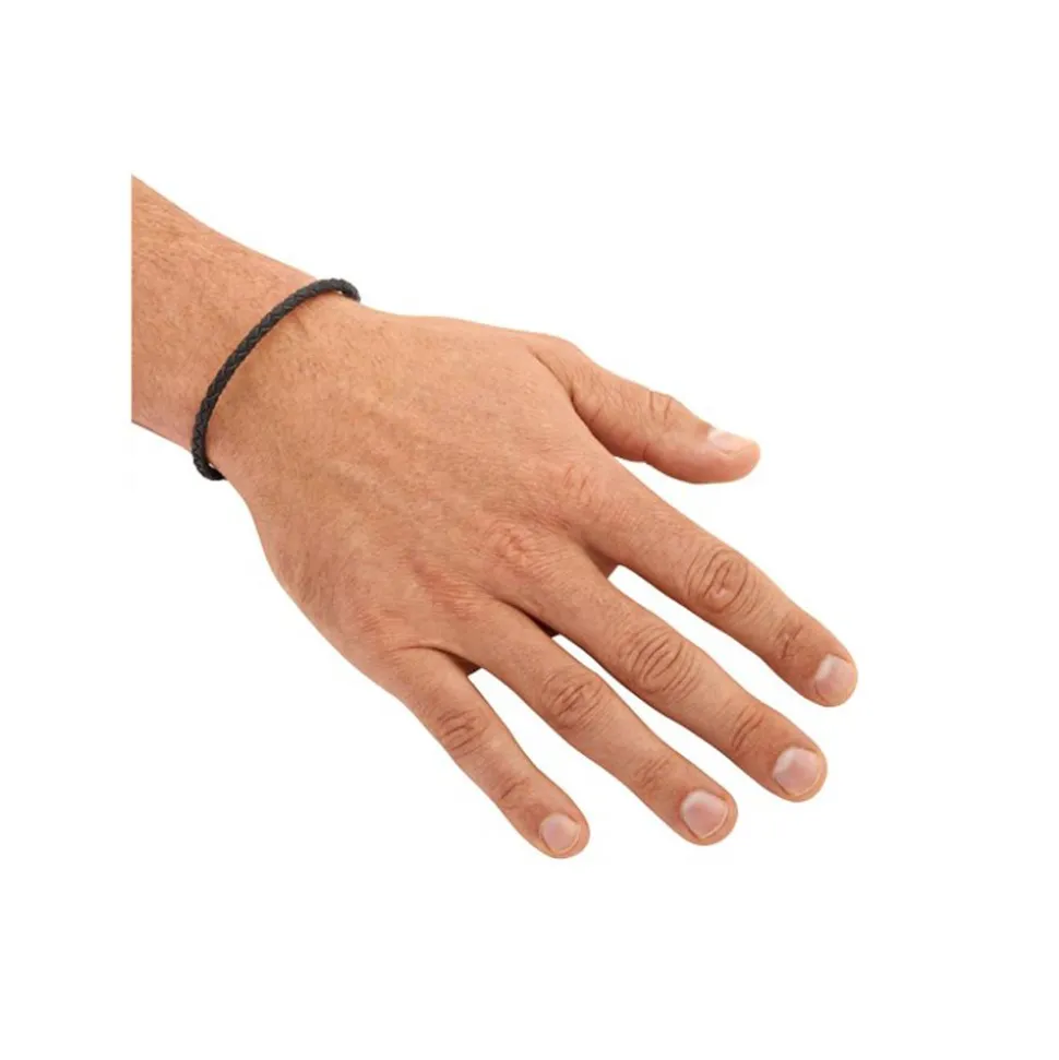 Leder Armband 3,5 mm Edelstahlverschluss LB0001