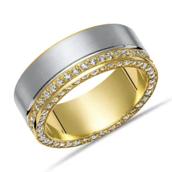 Massiver Vivo Damenring Silber mit Zirkonia R8554czSL