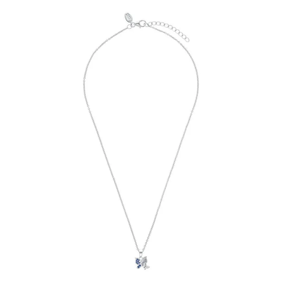 Mädchen Kette Schmetterling aus 925er Silber, Zirkonia 2037071