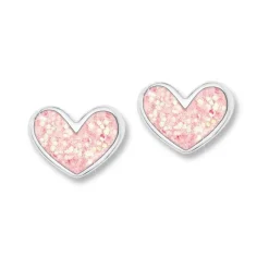 Mädchen Ohrstecker Herzen aus Sterlingsilber 9048885