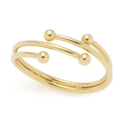 Melinda Ciao Damenring aus vergoldetem Edelstahl 021660