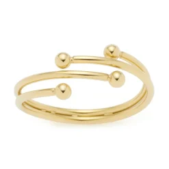 Melinda Ciao Damenring aus vergoldetem Edelstahl 021660