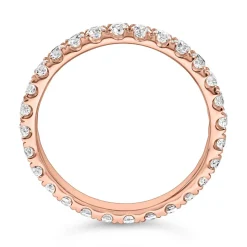 Memoire Ring mit lab grown Diamanten aus Roségold BDR0132LG-RSL