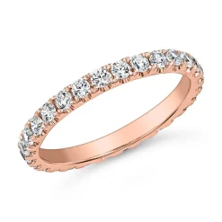 Memoire Ring mit lab grown Diamanten aus Roségold BDR0132LG-RSL