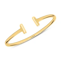 Minimalistischer Ring aus vergoldetem 925er Silber LSR0025