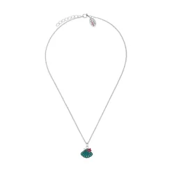 Muschel Kette für Mädchen aus Sterlingsilber, Emaille 2031164