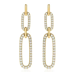 Ohrschmuck für Damen aus Gold mit Brillanten BDE0081-GSL