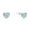 Ohrschmuck für Kinder in Herzform aus Sterlingsilber 2036427