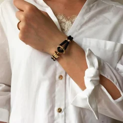 Phrep Armband Leder gold PH-PH-L-G-B