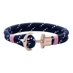 Phrep Damen Armband aus Nylon, dunkelblau PH002314