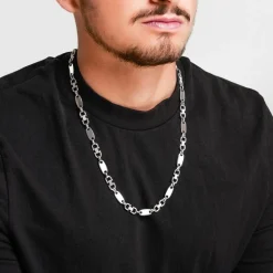 Plattenkette für Herren aus Sterlingsilber PLN0050-RH