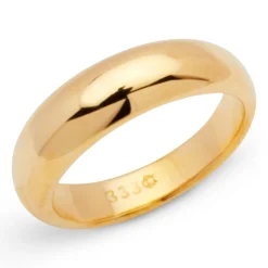 Polierte 333er Gelbgold Taufkette KTR0010SLK