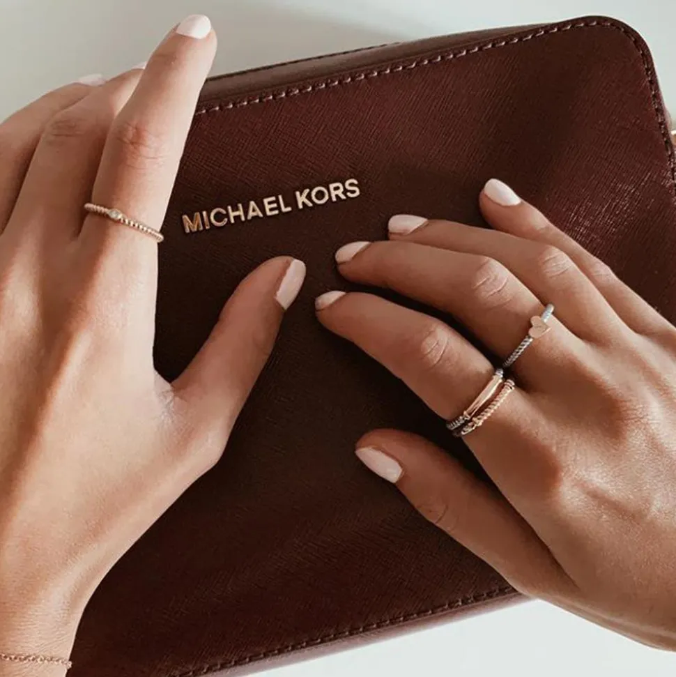 Portside Ring für Damen aus Edelstahl, teilweise rosé PH-FR-PRO-SR