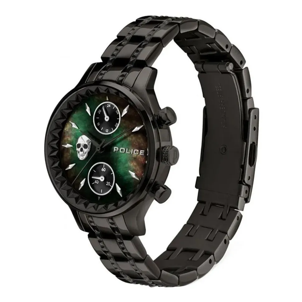 Quarzuhr Banff für Damen aus Edelstahl, schwarz PL.16075BSU/30M