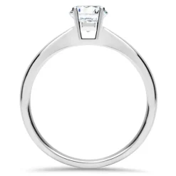 Ring aus 585er Weißgold Brillant 0,50 ct., lab-grown VR0143-LSL