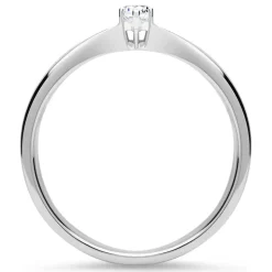 Ring aus 750er Weißgold mit lab-grown Diamant VR0366-LSL