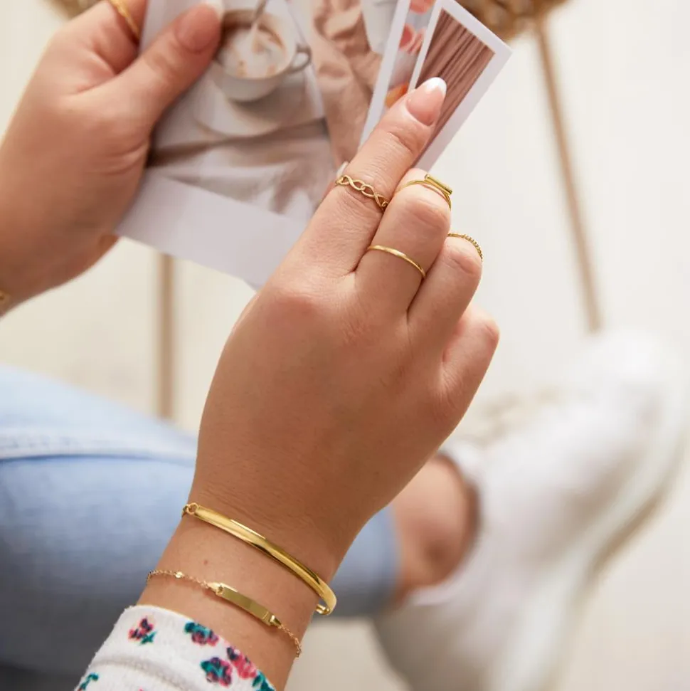 Ring aus 14-karätigem Gold ER0008-14KY