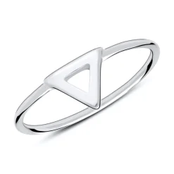 Ring Dreieck aus 925er Sterlingsilber LSR0033