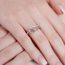 Ring Flügel 925er Silber Zirkonia SR0417SL