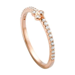 Ring für Damen aus 925er Silber, rosé mit Zirkonia ESRG005312
