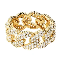 Ring für Damen aus vergoldetem 925er Silber, Zirkonia MKC1429AN710