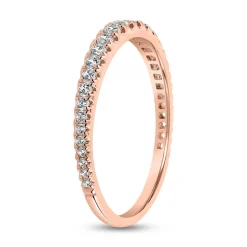 Ring mit lab grown Diamanten aus Roségold BDR0088LG-RSL