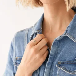 Ring Sadie für Damen aus Edelstahl, gold JF04114710