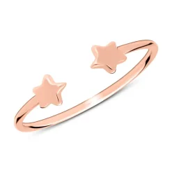 Ring Sterne aus rosévergoldetem 925er Silber LSR0020