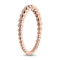 Roségold Kugelring für Damen mit lab grown Diamanten BDR0108LG-RSL