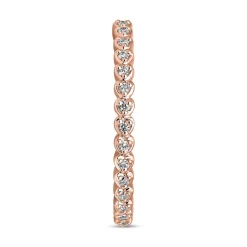 Roségoldener Diamantring für Damen BDR0107-RSL