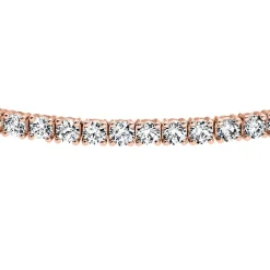 Roségoldenes Tennisarmband mit lab grown Diamanten BDB0032LG-RSL