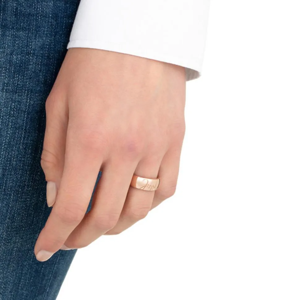 Rosévergoldeter 925er Silberring für Damen mit Zirkonia 2027676