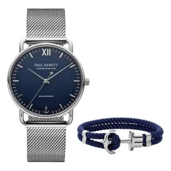 Sailor Set für Herren mit Uhr und Armband aus Edelstahl PH-SET-0389