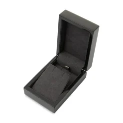 Schmucketui für eine Kette mit Anhänger, schwarz GET0019-B