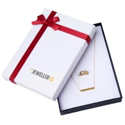 Schmucketui mit roter Schleife GET0044