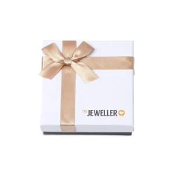 Schmucketui zum Verschenken mit beiger Schleife GET0035