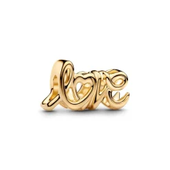 Slide-Charm Love, vergoldet, Moments 763055C00