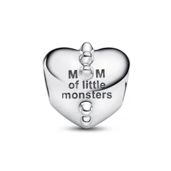 Slide-Charm Mamas kleine Monster, 925er Silber, Moments 793768C01