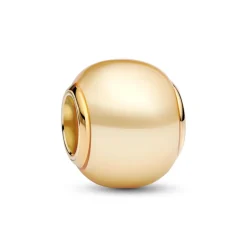 Slide-Charm mit künstlicher Perle, Moments, IP Gold 763781C01