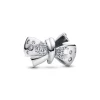 Slide-Charm Schleife, Sterlingsilber, Zirkonia, Moments 793442C01