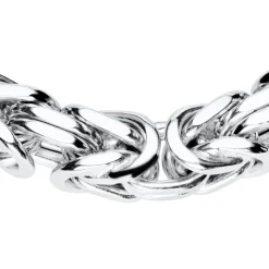 Sterlingsilber Königsarmband aus 925er Silber, 7,5 mm KA0075-RH